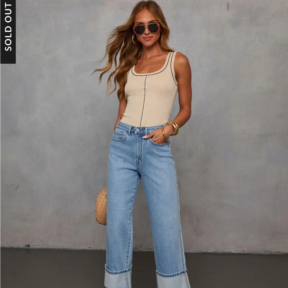 Tan top - Picture 3 of 6